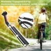 VGEBY Bicycle Touring Carrier, Aluminum Alloy Bicycle Luggage Carrier Cargo