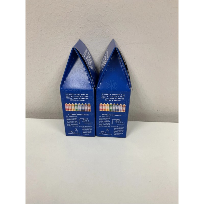 Dr. Bronner's Castile Bar Soap Lip Balm Gift Set Peppermint