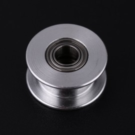 Timing Belt Pulley, High-Quality Aluminium Smooth 2GT 6 mm / 10 mm Wide Pulley Belt 16T / 20T 3 mm / 5 mm Bore 3D Printer Accessary 5 Pieces / Set (W6 mm, 20T, Bore 5, Toothless)