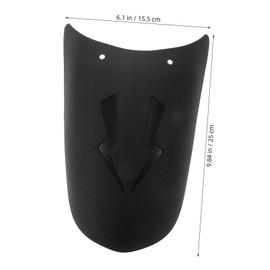 BUGUUYO Motorcycle Front Mudguard Splash Guard for Mud and Debris Easy to Install Compatible Various Motorcycle Brands and Models for Adventure