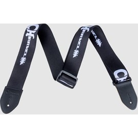 Charvel Guitars® Guitar Logo Strap Polyester 5 cm Width Black / White