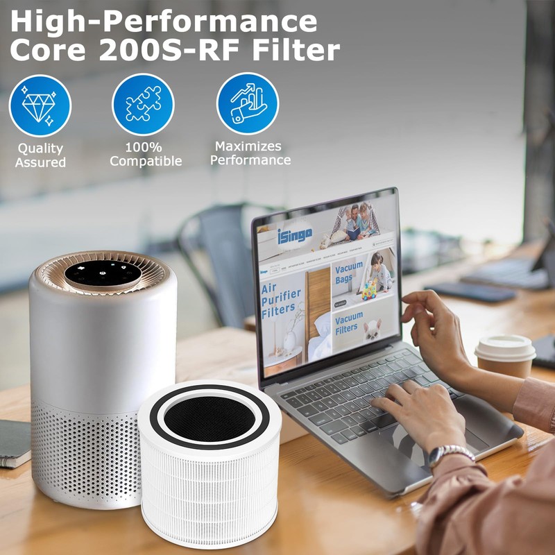 Core 200S-P Replacement Filter Compatible with LEVOIT Core 200S Smart
