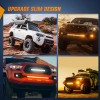 Nilight 31 Inch Amber Single Row Led Light Bar Super