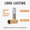 3/4 Inch Washer Water Hammer Arrestor, 3/4" GHT Male x