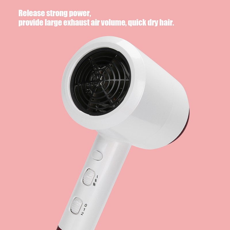 Hair Dryer 3 Gears Wind Adjustment Professional Fast Drying Home