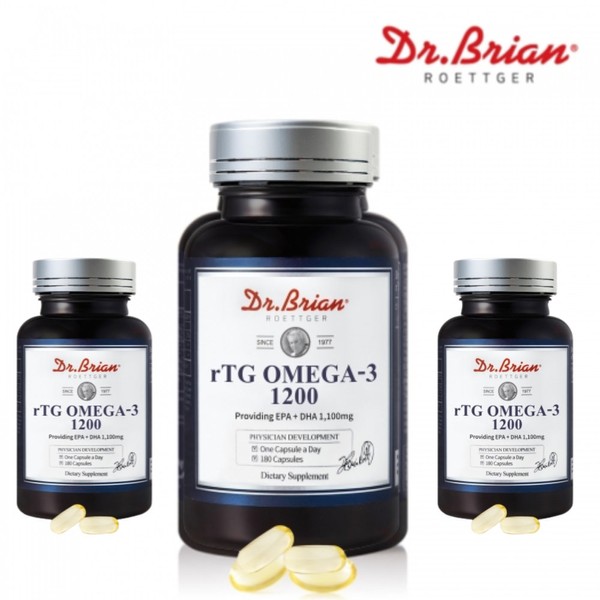 USA Dr. Brian RTG Altige Pure Omega 3 6 months, 1 bottle / 미국 닥터브라이언 RTG 알티지 퓨어 오메가3 6개월, 1통