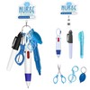 Nurse Pen Set Retractable Badge Reels ID Clip with Ballpoint