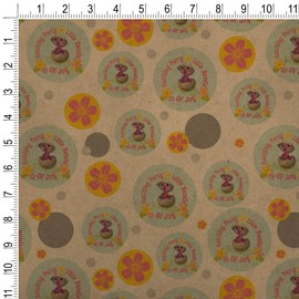 GRAPHICS & MORE Hatching Party Little Bundle of Joy Baby Shower Premium Kraft Gift Wrap Wrapping Paper Roll