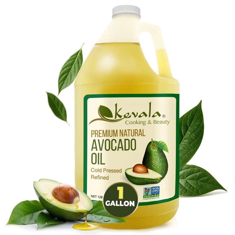 Kevala Avocado Oil – Cold Pressed | Non‑GMO Project Verified