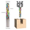 Up Down Compression Spiral Router Bit - 1/4 inch Shank