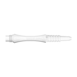 8 Flight White Fixed Shafts Moulded Flight System-Short 19mm