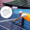 Pack of 4 Solar Panel Mount Silver Solar Panel Z