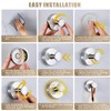 Fenas Suction Cup Hooks for Shower No-Drill Bathroom Hooks for