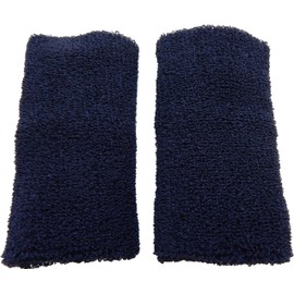 Cushees Double-Wide Wristbands (Navy)