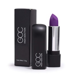 GOC, Labial mate, Lipstick High Adiction, Textura Suave, Larga duración, Color Voltage, GL507