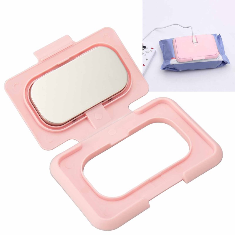 Baby Wipe Warmer Constant Temperature Evenly Heating Portable USB Wet