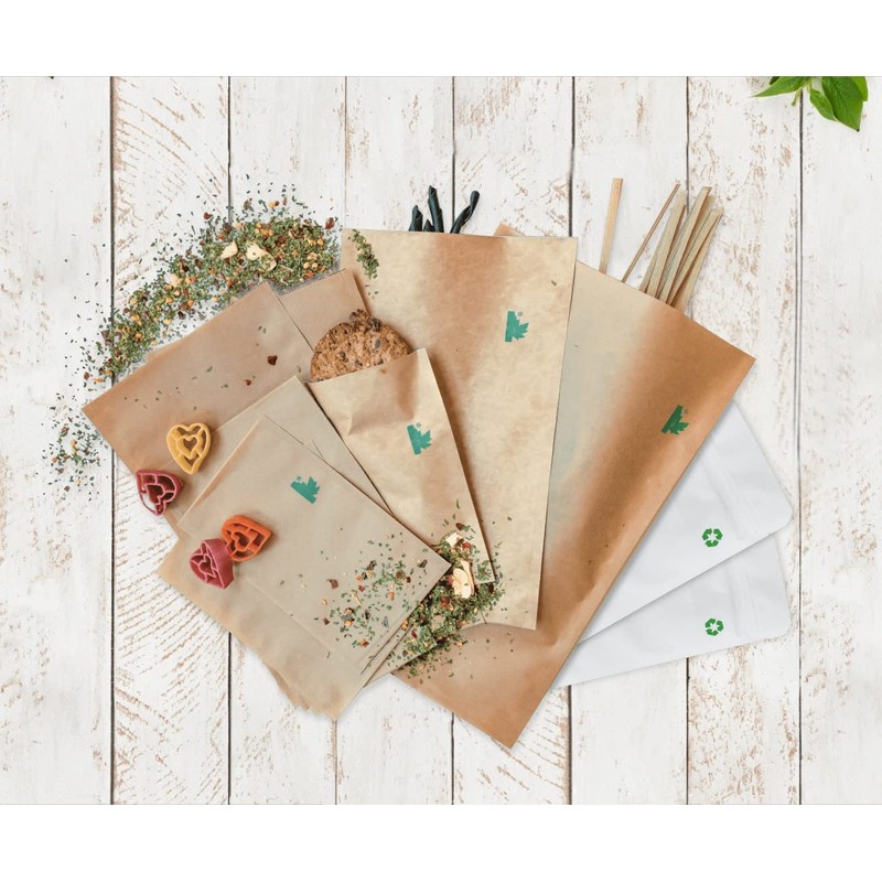 Jamo Solutions | 10pcs, 250ml | Fully Biodegradable Kraft Paper
