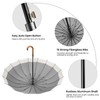 G4Free 54 Inch Large Windproof Umbrella for 2 Persons, 16