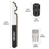 QKURT Bike Chain Whip Tool Kit Universal for Cassette and