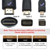 NFHK Micro HDMI 2.1 Ultra Thin HDTV Cable 8K 4K