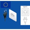 Euro Plug, Power Cable 2 m, Foot Switch