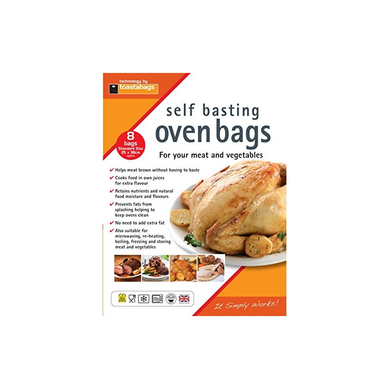 Toastabags Roasting Bag Standard - 8 Pack