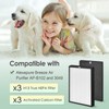 HSIAMEN AP-B102 Filter Compatible with Alexapure Breeze Air Purifier AP-B102