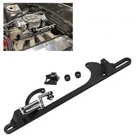Tocsho Throttle Cable Bracket 4150 4160 Series Throttle Brackets Billet Adjustable Black Aluminum