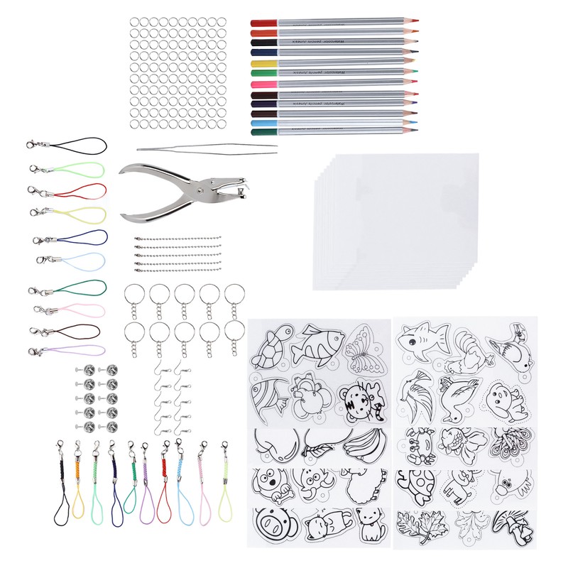 Heat Shrink Sheet Set Complete Shrink Plastic Sheet Kit with