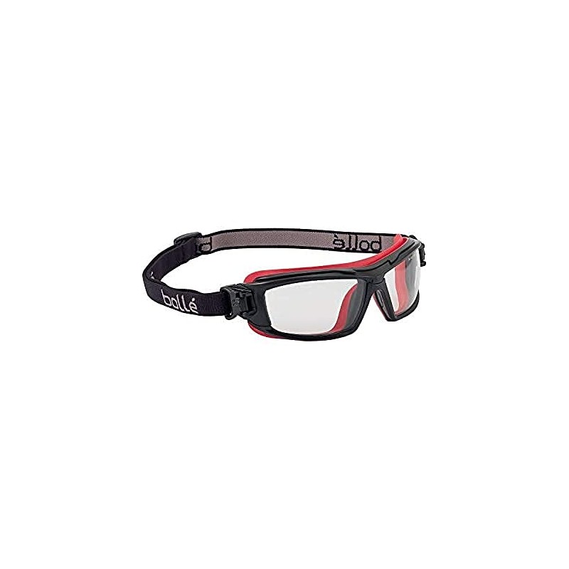 Bolle ULTIPSI Anti-Scratch and Fog coating, Black/Red