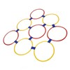 10PCS Kids Exercise Hoops Jumping Hopscotch Game Rings for Sensory