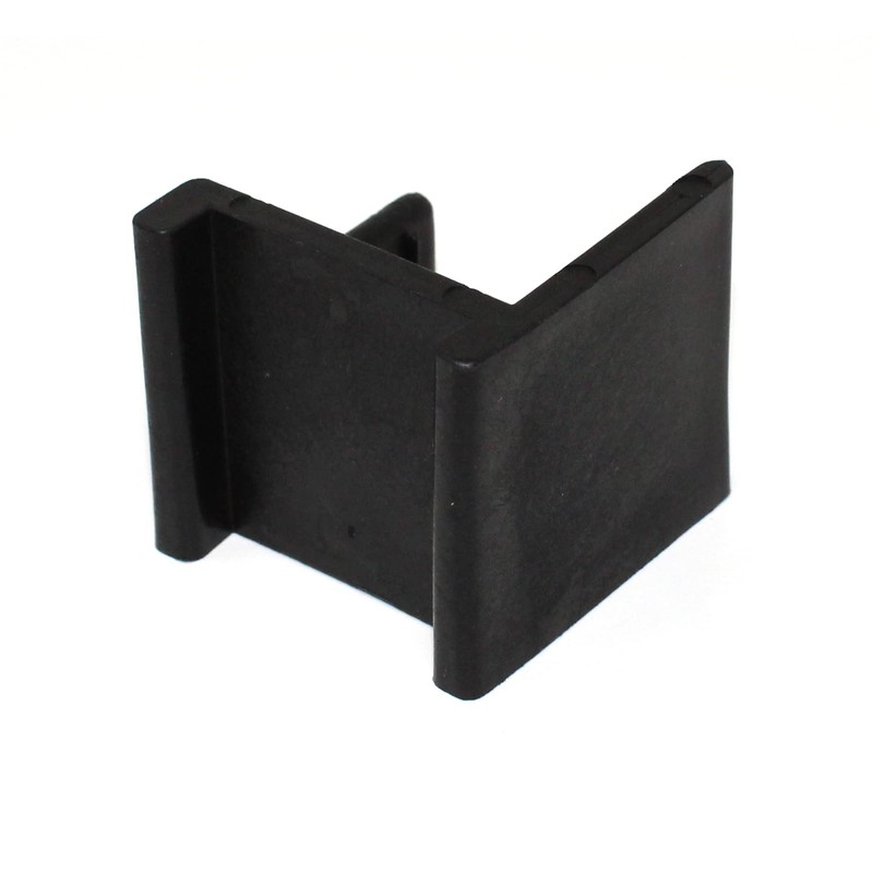 JSP Manufacturing Left Hand Hinge Pontoon Door Stop (Black)