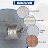 Luney 20PCS Concrete Hole Saw Kits, 30 40 50 65