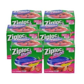 Ziploc 247393 Screw Lock Set of 6 (300 ml) 2 Pieces