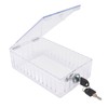 Thermostat Lock Box Acrylic Clear for Shield Widely Cover Large