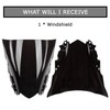 PSLER Windshield Windscreen Double Bubble for YZF R3 R25 2014-2018