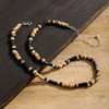 Bemous Surfer Choker Necklaces for Men Coconut Shell Necklace Summer