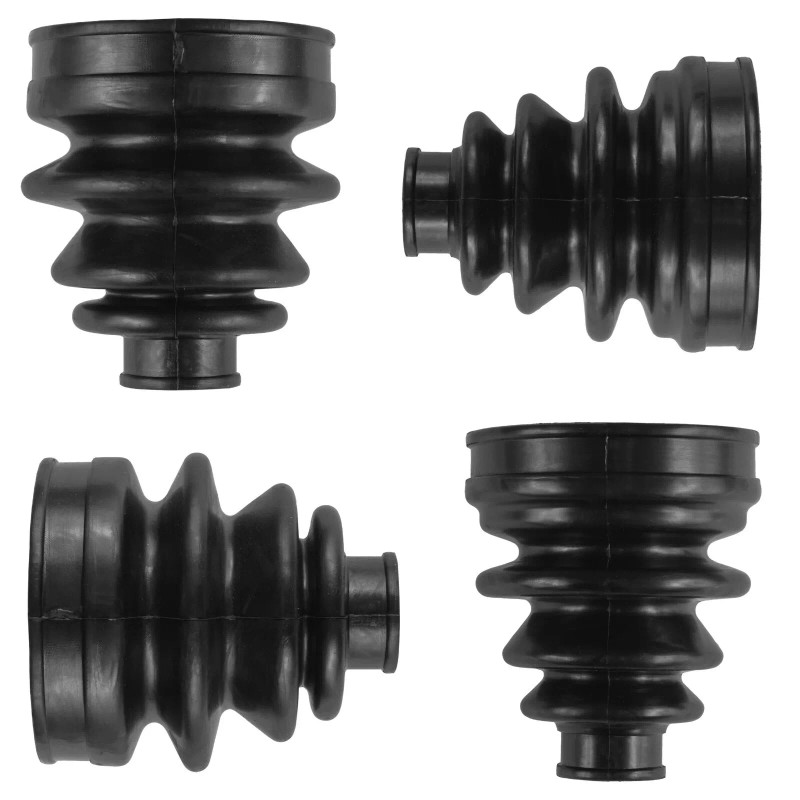 Caltric 2 Rear Axle Inner Outer CV Boot Kit for