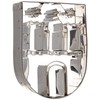 Staedter Embossing Hamburg Coat of Arms Cookie Cutter, Silver