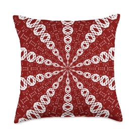 Starlight Speeding Mid-Century Pattern White Black Cut Out Throw Pillow