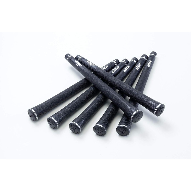 elitegrips MX55 Golf Grips, Set of 7, Berlina Black with