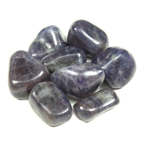 Pachamama Essentials Iolite Tumbled - Healing Stone - Crystal Healing 20-25mm (1)