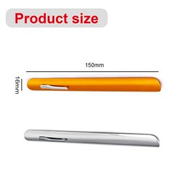 GVSS Set of 2 Curved Stainless Steel Crumb Picks 150 mm, Manual Crumb Picker, Crumb Picker, Ideal for Restaurants and Servers, Silver and Gold