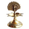 Rastogi Handicrafts Pure Brass Diya (Puja Lamp) Hindu Pooja Article
