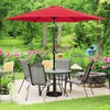 Yaheetech Patio Umbrella, 10FT Outdoor Table Market Umbrella with Push
