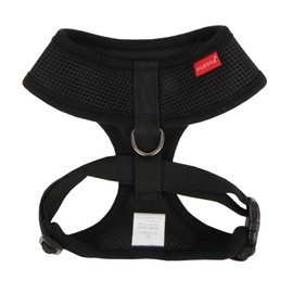 Puppia Soft Dog Harness No Choke Over-The-Head Triple Layered Breathable Mesh Adjustable Chest Belt and Quick-Release Buckle