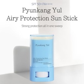 Pyunkang Yul- [PKY] Pyunkang Yul Airy Protection Sun Stick (0,59 oz, 17 g) / SPF50+ PA++++, protector solar ligero, fácil de aplicar/extracto de centella asiática, té verde, ceramida, ácido hialuró