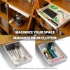 Officemate Medium Self-Adhesive Under Desk Drawer, Black, 6" x 10.75"
