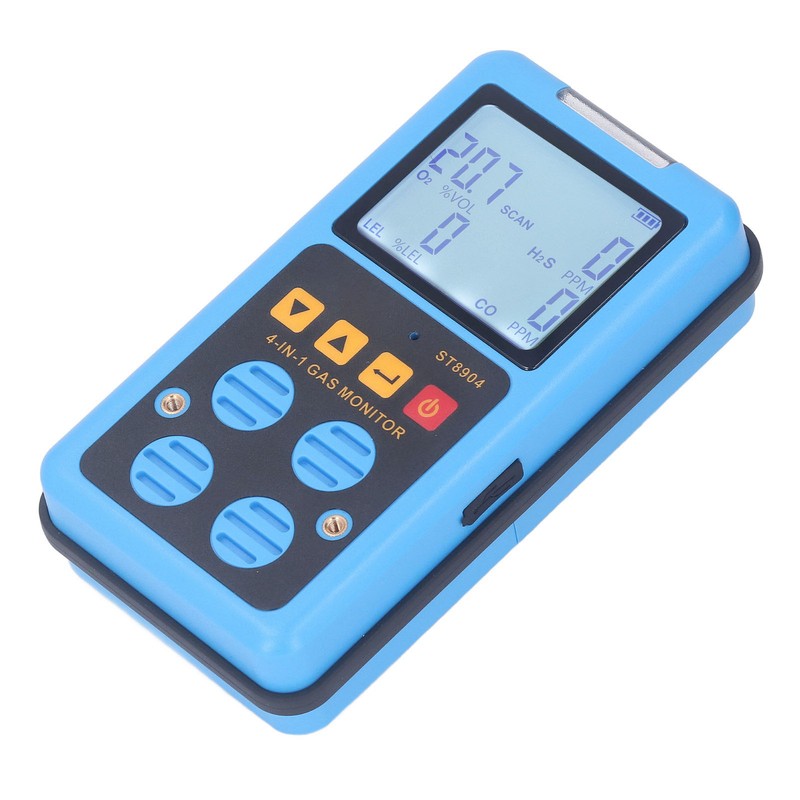 Gas Monitor 4 in 1 CO H2S O2 LEL Accurate