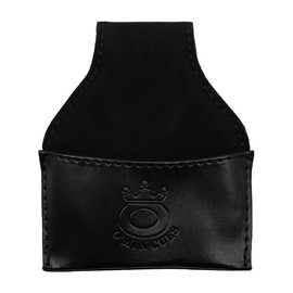 Tiardey 2Pcs Billiards Chalk Bag, Portable Billiard Chalk Bag, Bag PU Pouch Bag Accessory Black + Brown